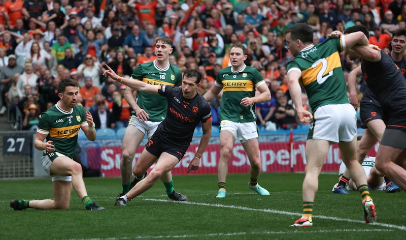 Armagh Beat Kerry to reach the All Ireland Final at Croke Park.
PICTURE COLM LENAGHAN