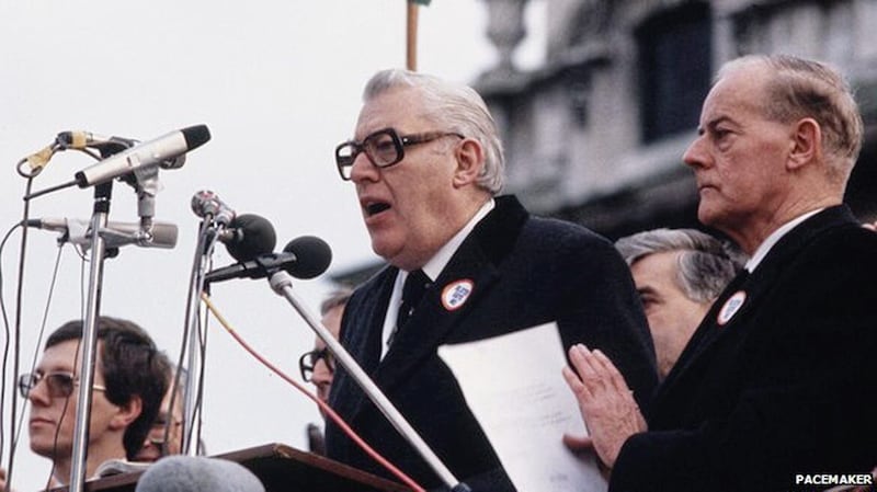 Ian Paisley used parliamentary privilege to claim Eugene Reavey was responsible for the Kingsmill massacre