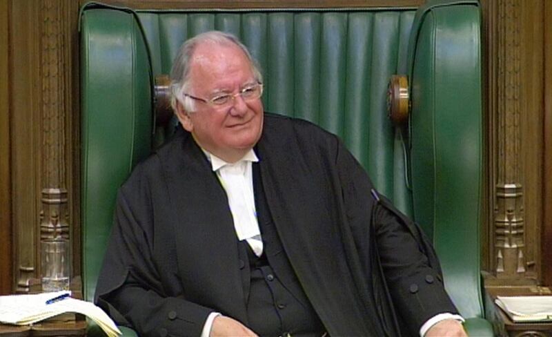Michael Martin was forced to resign as Speaker in 2009 over his handling of the MPs’ expenses scandal