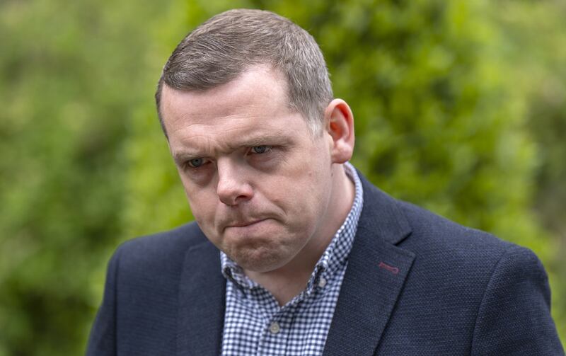 Douglas Ross announced on Monday he will step down as Scottish Tory leader after the General Election – and will also quit Holyrood if he wins a seat at Westminster.