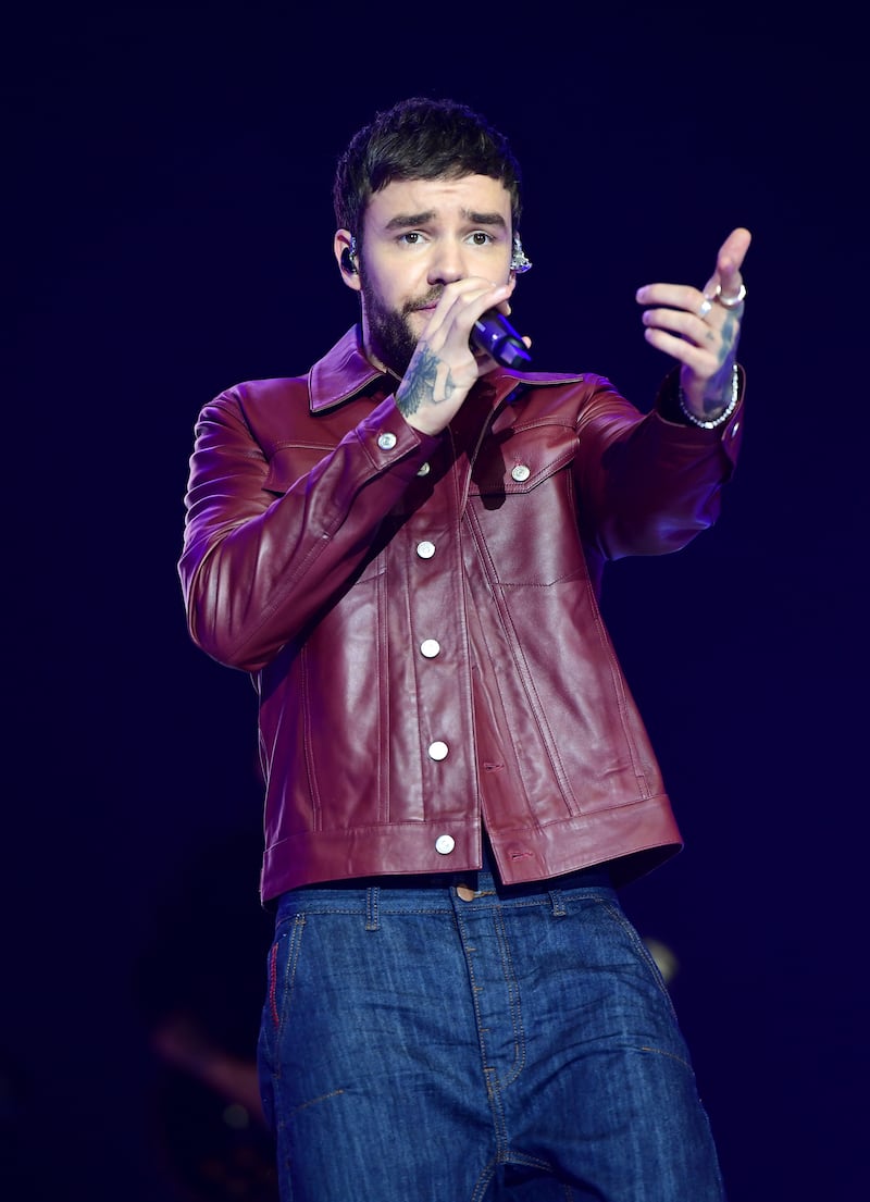 Liam Payne on stage during day one of Capital’s Jingle Bell Ball