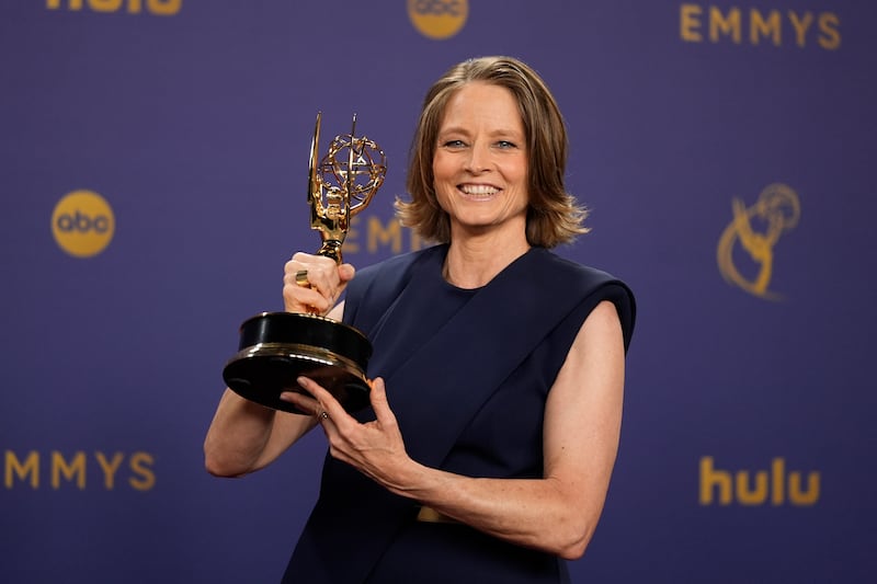 Jodie Foster poses in the press room (Jae C. Hong/AP)