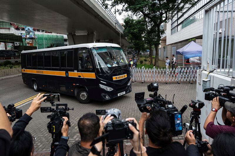 Last week, 14 pro-democracy activists were convicted in Hong Kong’s biggest national security case under a law imposed by Beijing that has all but wiped out public dissent (AP)