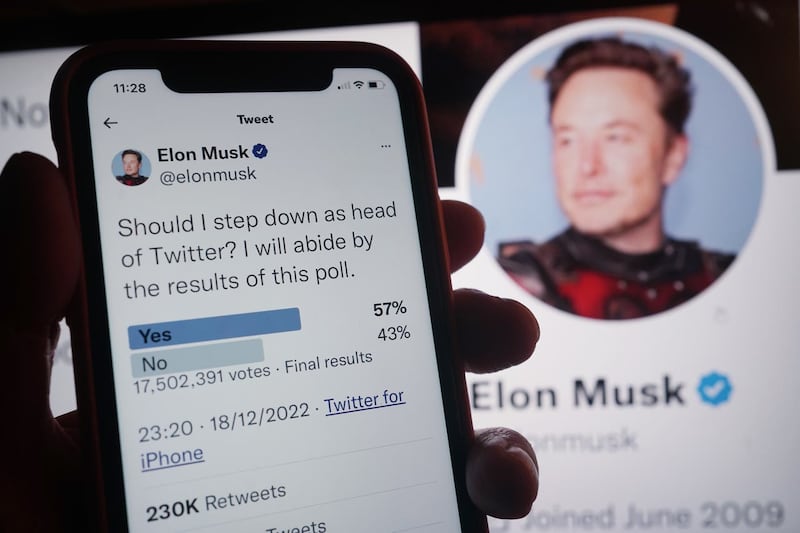 Elon Musk on Twitter