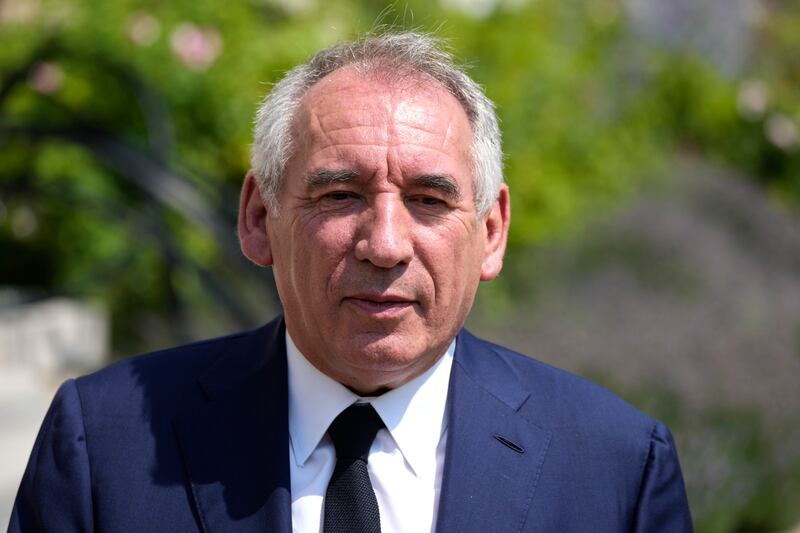 Political veteran Francois Bayrou has already served as justice minister and education minister (Francois Mori/AP)