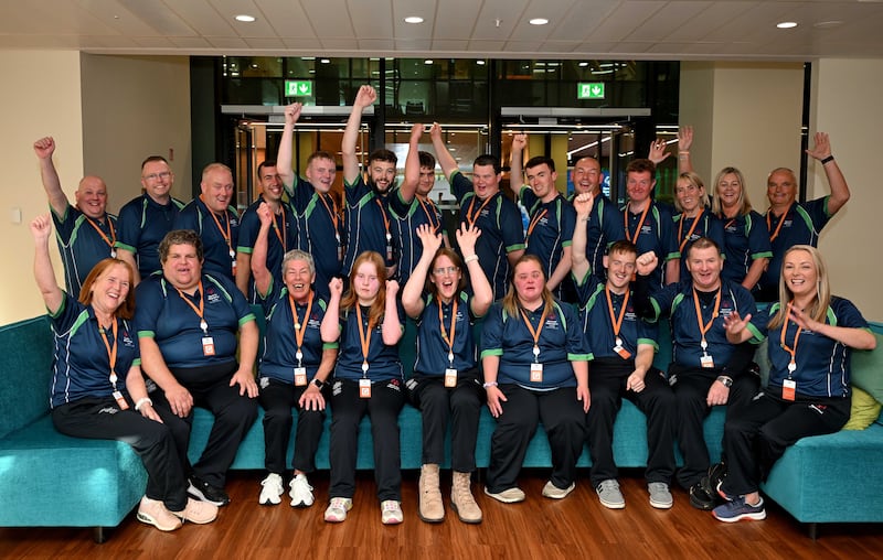 Ireland's Special Olympics team who will compete at the World Winter Games 2025.