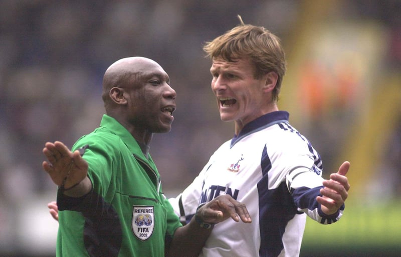 Uriah Rennie was the last black referee to take charge of a Premier League game in 2008