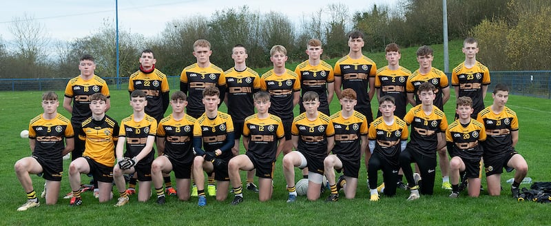 Portglenone U16s, who lost out to Four Masters at the Paul McGirr tournament.