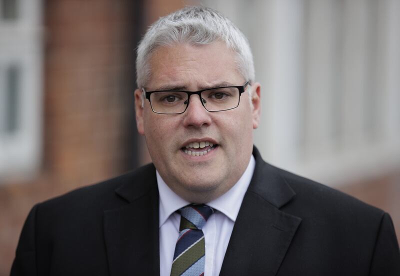 The DUP’s interim leader Gavin Robinson
