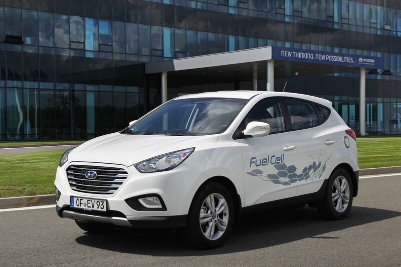 The Hyundai ix35 FCEV was an experiment to see if hydrogen fuel cell passenger vehicles would work in the real world. (Credit: Hyundai press)