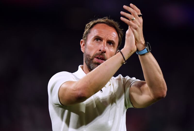 England fans let Southgate know what they thought of the performance