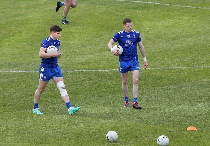 Monaghan's elder statesmen Darren Hughes and Conor McManus remain crucial for their clubs.  Picture by Margaret McLaughlin