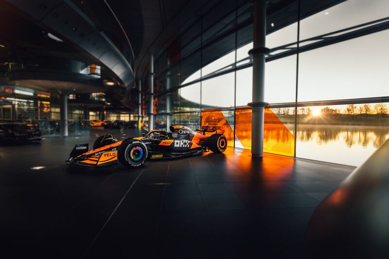 McLaren launched their 2024 car on Wednesday