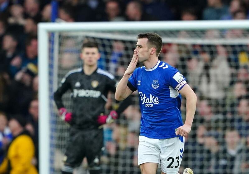 Everton captain Seamus Coleman has expressed his admiration for the club's supporters.