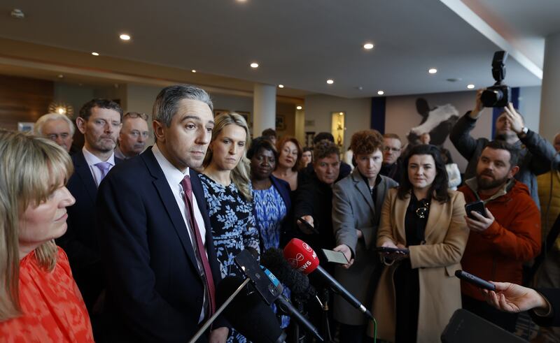 Simon Harris announced he would run to become Fine Gael leader following Leo Varadkar’s shock resignation