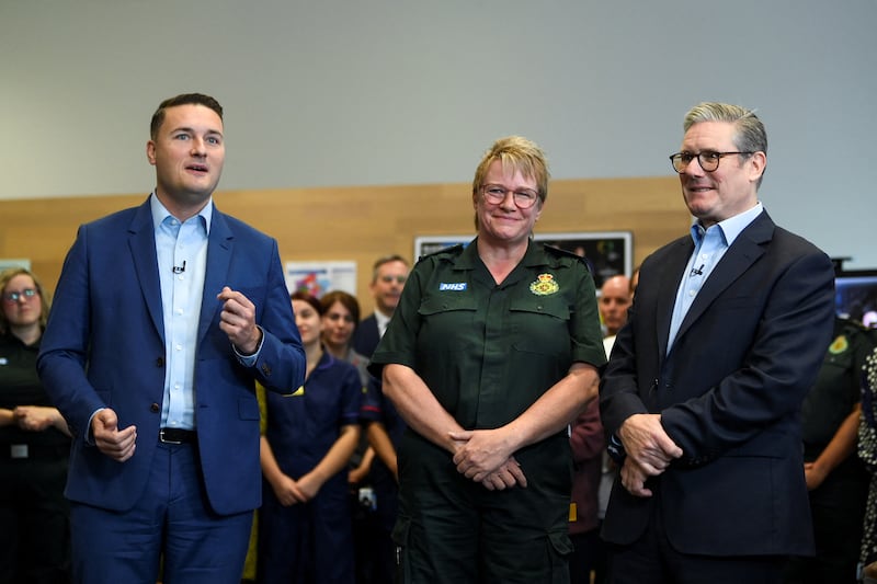 Health Secretary Wes Streeting (left) vowed to toughen up smoking laws at the launch of a new NHS consultation earlier this week