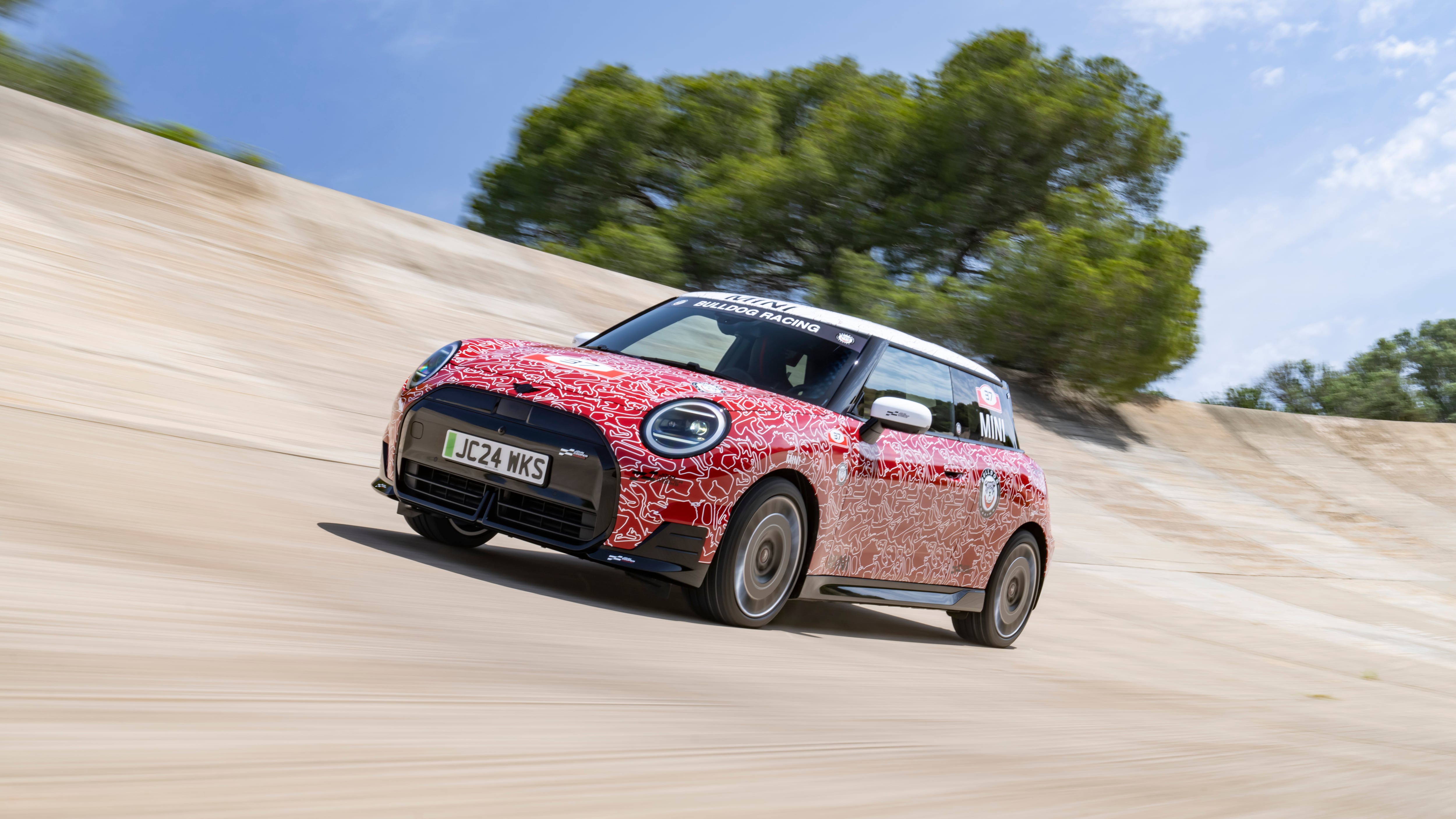 The prototype version of Mini’s latest hot hatchback will debut at Goodwood Festival of Speed. (Mini)