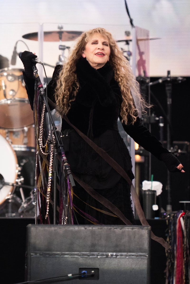 Stevie Nicks performed at Hyde Park on Friday