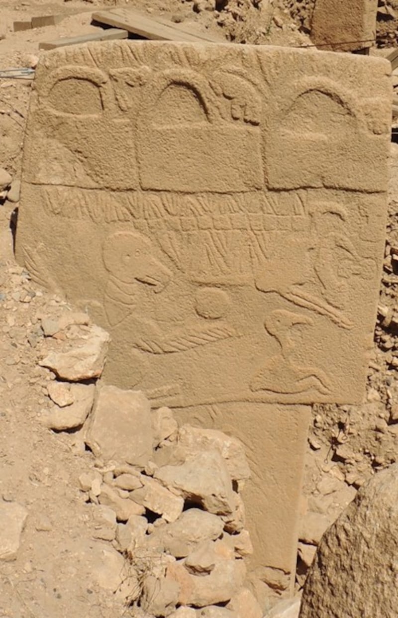 The showing Gobekli Tepe calendar (Martin Sweatman/University of Edinburgh)