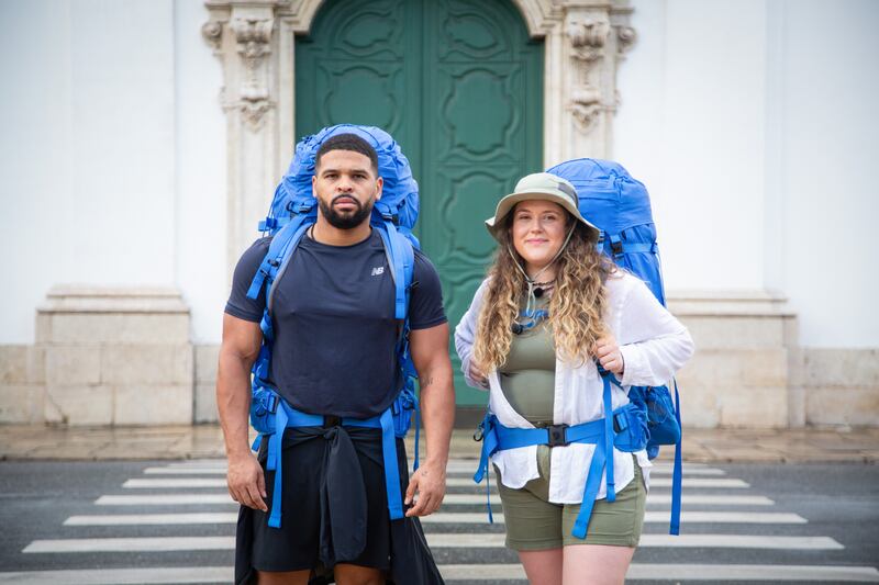 Kola & Mary Ellen in Celebrity Race Across The World