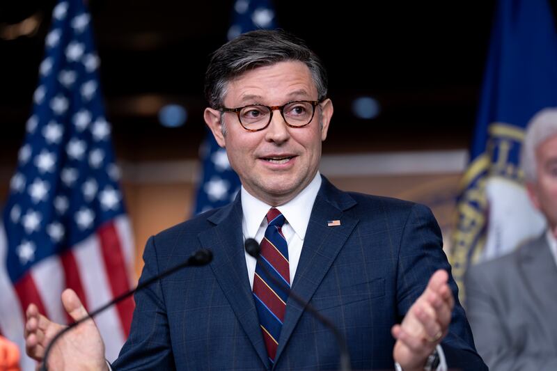 Speaker of the House Mike Johnson (AP)