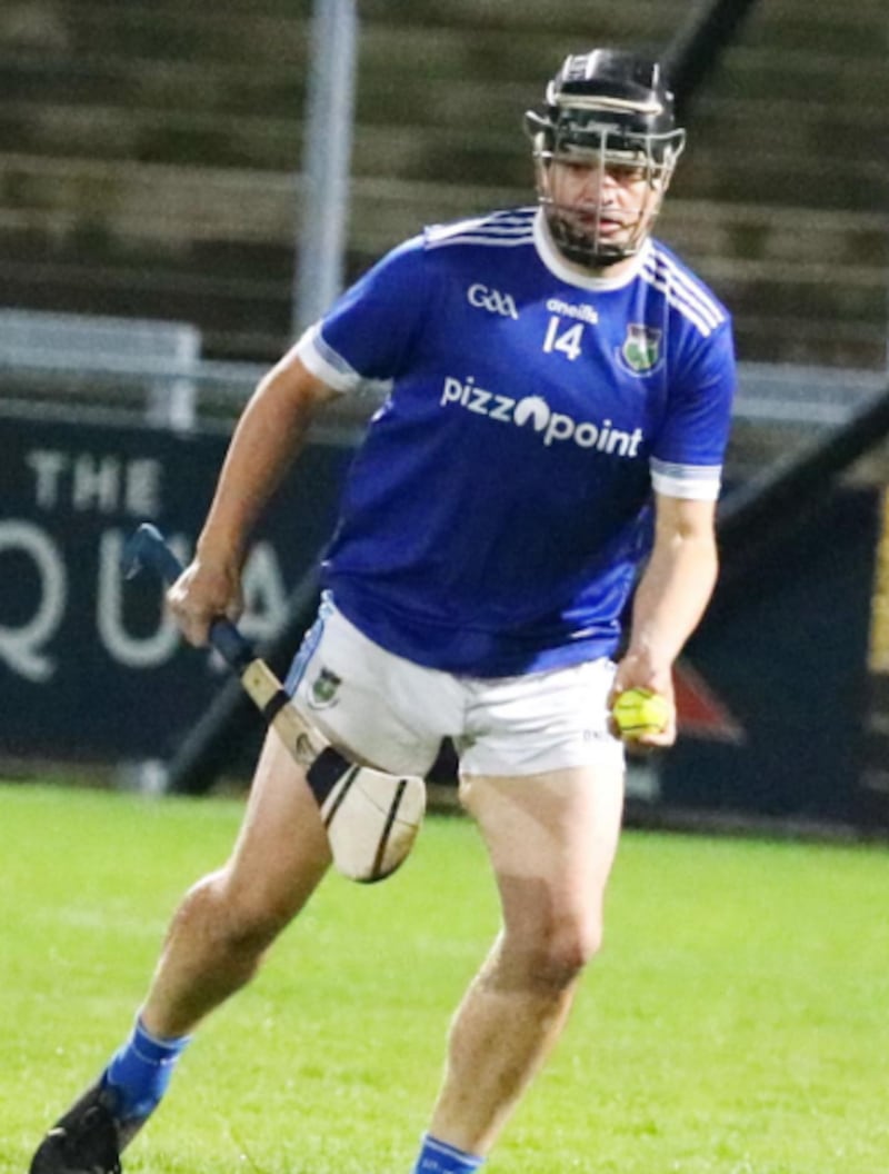 Tommy Daly in action with Warrenpoint GAA.