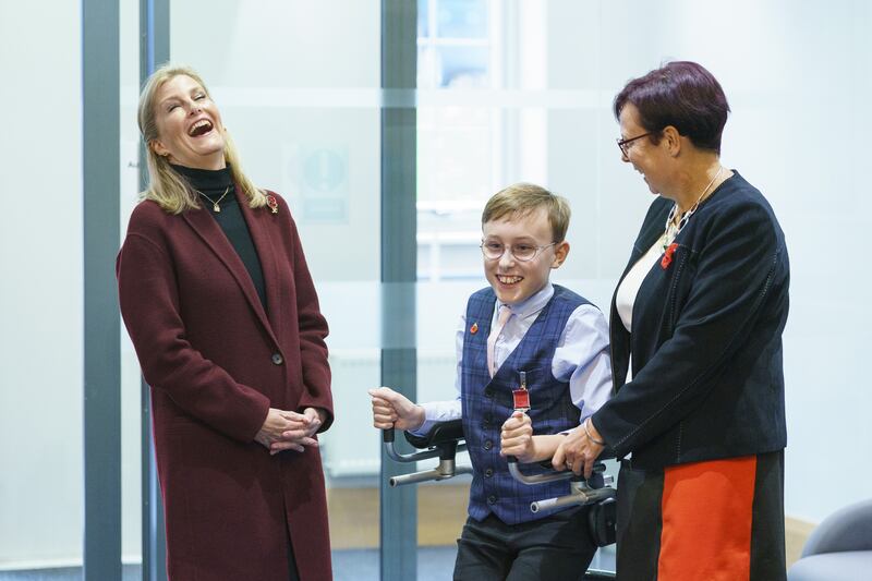 Tobias was presented with his British Empire Medal by the then Countess of Wessex in 2022