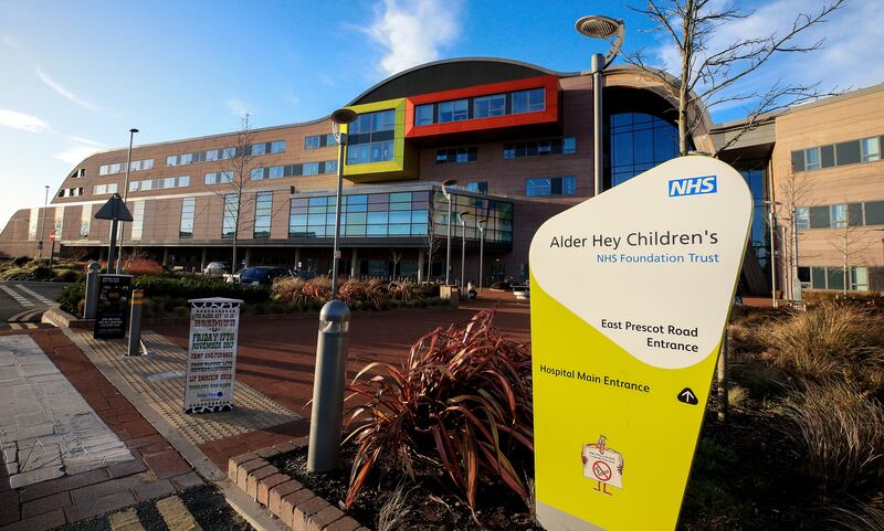 Alder Hey Children’s Hospital services are to participate in a review