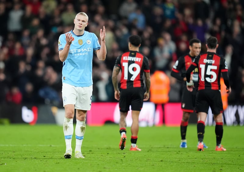 Manchester City’s surprise stumble continued at Bournemouth