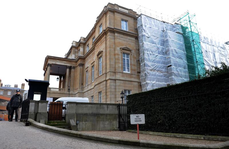 The Government’s wine collection is housed in the basement of central London’s Lancaster House