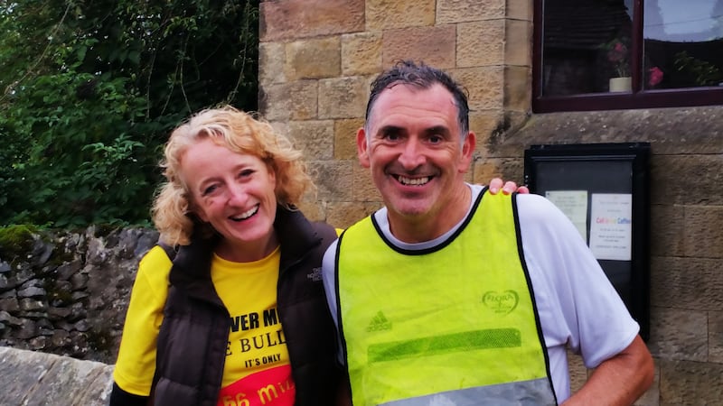 Tony Audenshaw his wife Ruth who was diagnosed with pancreatic cancer in 2015 and died in 2017