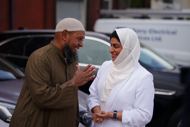 Imam Ibrahim Hussein described to Shabana Mahmood his experience being trapped inside the Southport mosque during the riots