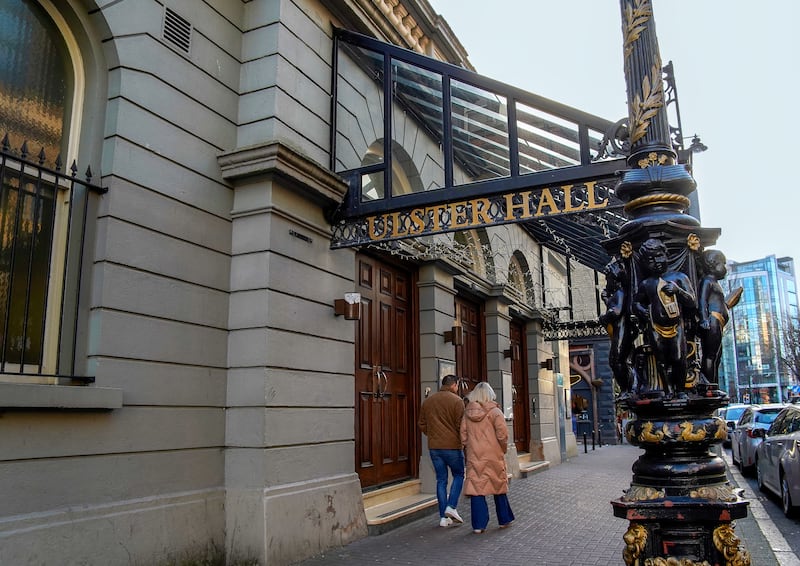 A statue of Irish rock and blues legend Rory Gallagher is due to be unveiled at Belfast’s Ulster Hall. PICTURE: JORDAN TREANOR