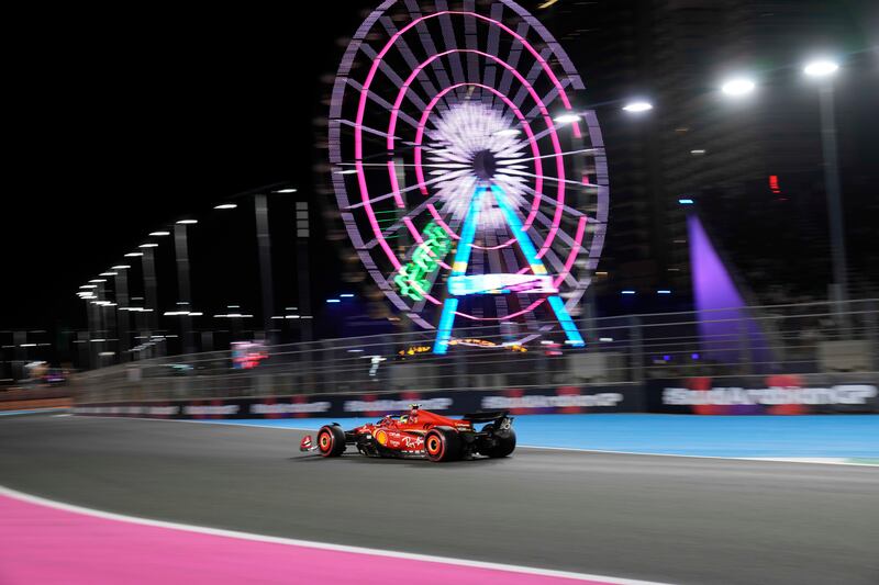 Ollie Bearman during qualifying (Darko Bandic/AP)