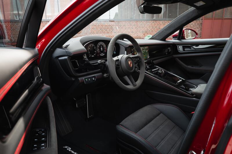 The interior gets a number of high-quality materials