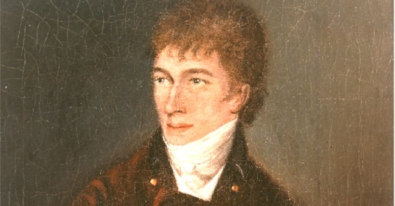 An old image of Patrick Brontë, father of writers Charlotte, Emily, and Anne Brontë