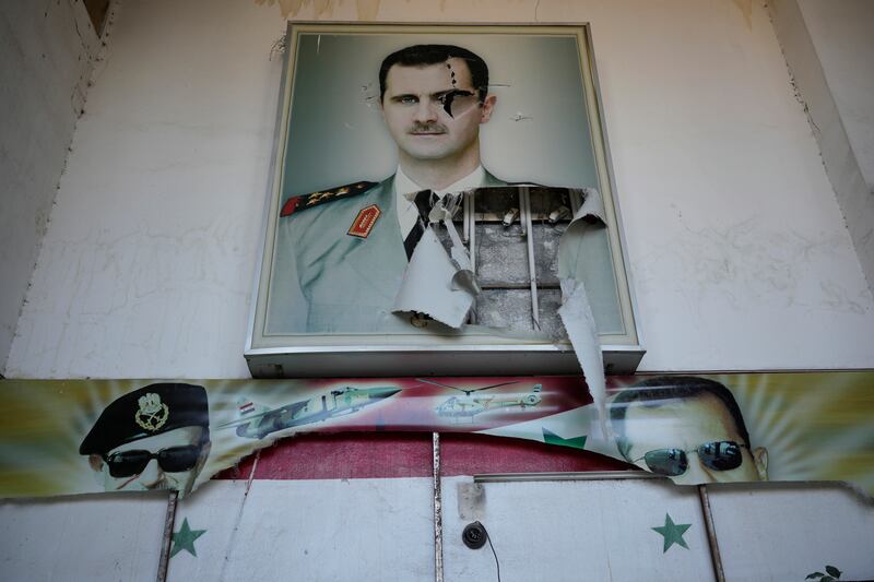 The Assad family ruled over Syria for 50 years (AP)