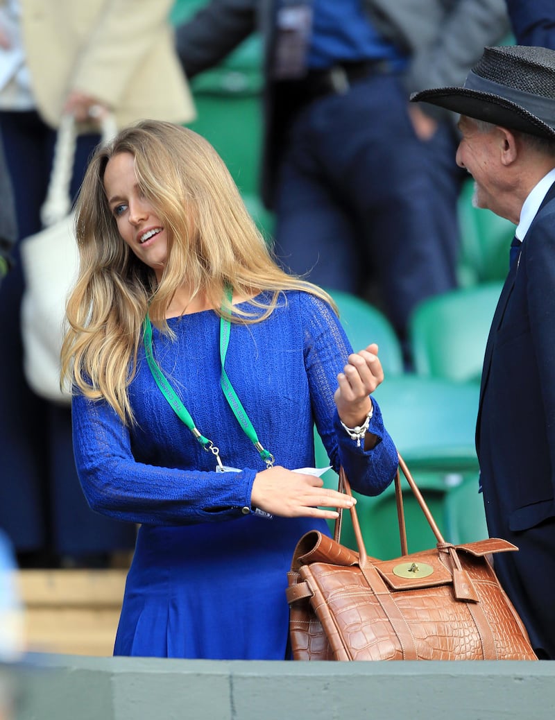 Mulberry reigns supreme as the classic leather work tote, sported here by Andy Murray’s wife, Kim Sears, at Wimbledon