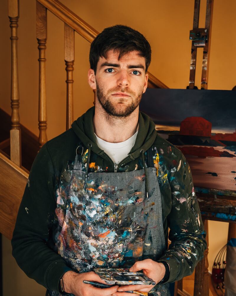 Portstewart artist Ruairi Mooney will host his 'Atlantic Collection' exhibition from August 3-5