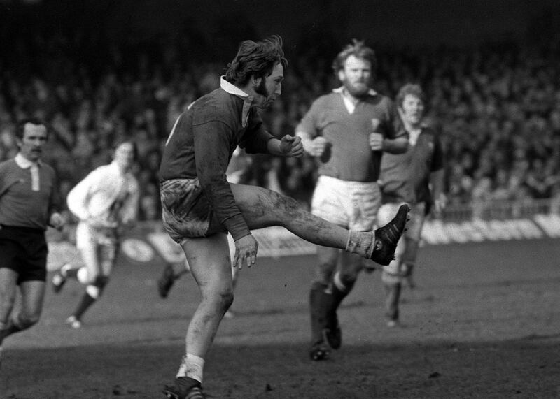 JPR Williams starred for Wales and the British and Irish Lions