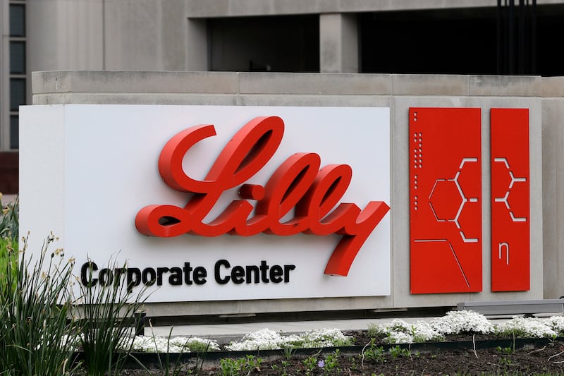 Eli Lilly’s drug has several possible advantages over a similar drug from a Japanese drugmaker, including requiring only one infusion per month instead of two (Darron Cummings, File/AP)