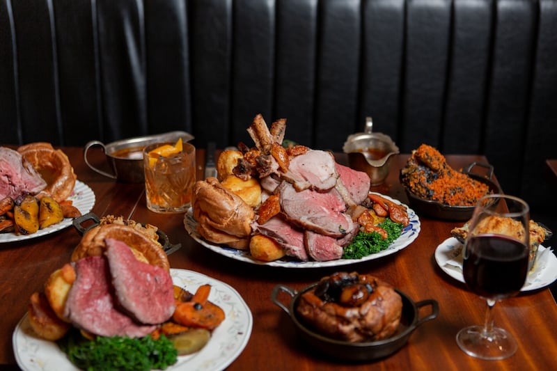 A glorious Sunday roast at the Blacklock Canary Wharf, London