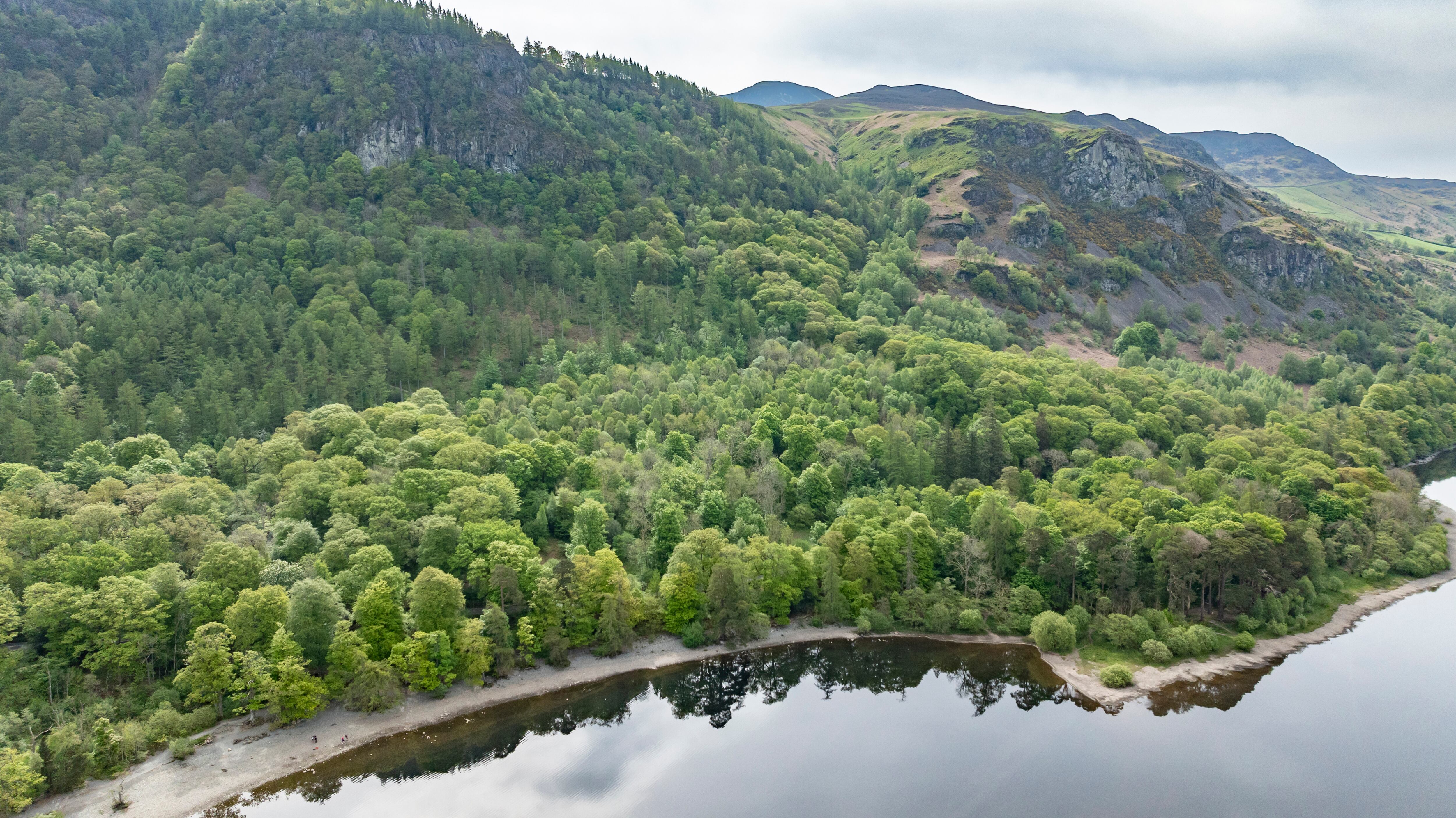 Borrowdale in Cumbria was declared a national nature reserve