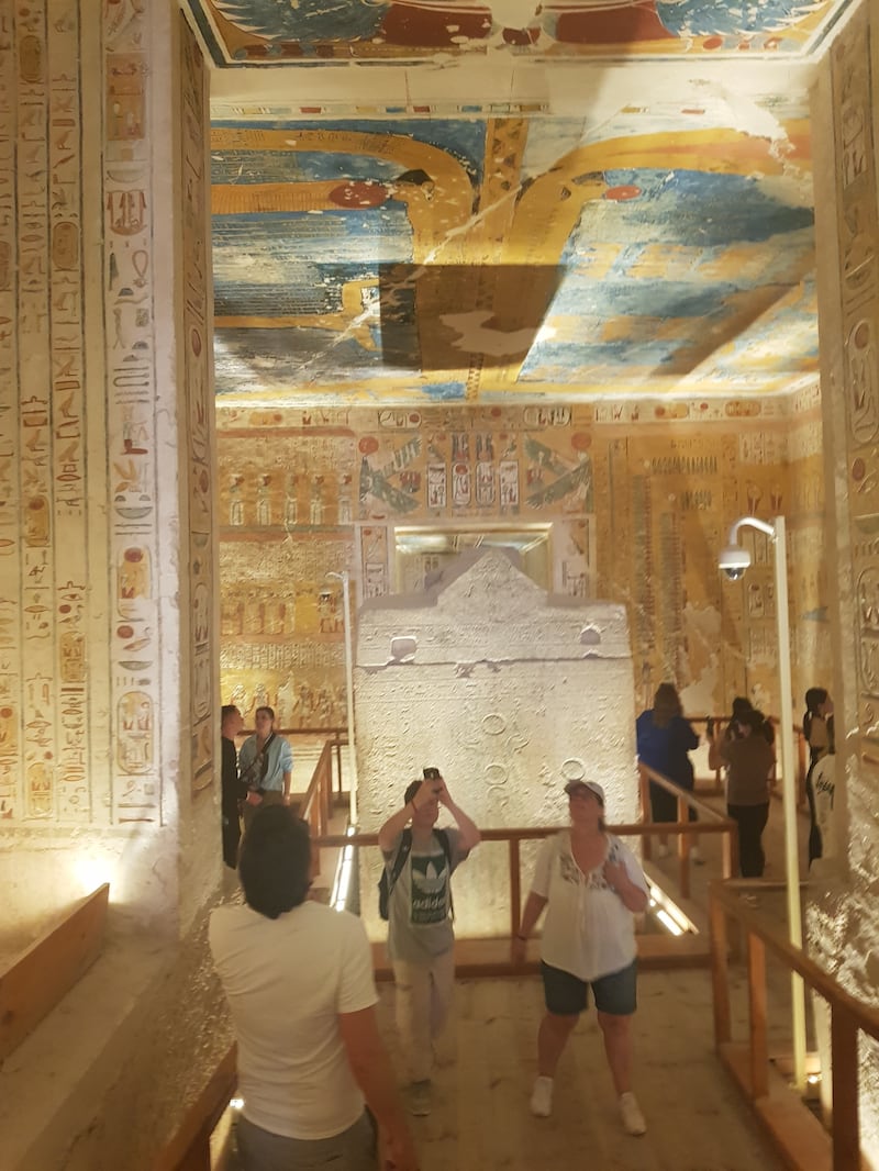 Exploring the tomb of King Ramesses III