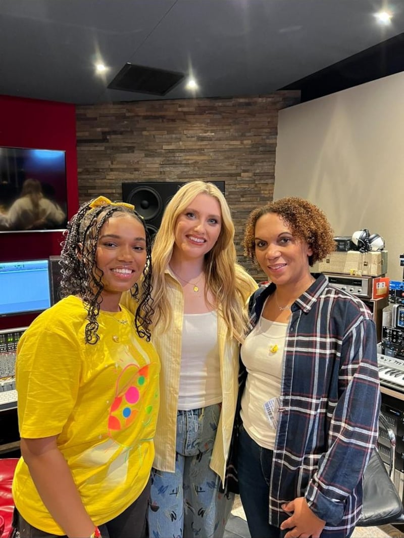 Tanisha, Ella Henderson and Tanisha’s Mum Natasha