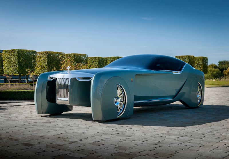 The 103EX previewed what Rolls Royce’s of the electrified future will look like. (Rolls Royce)