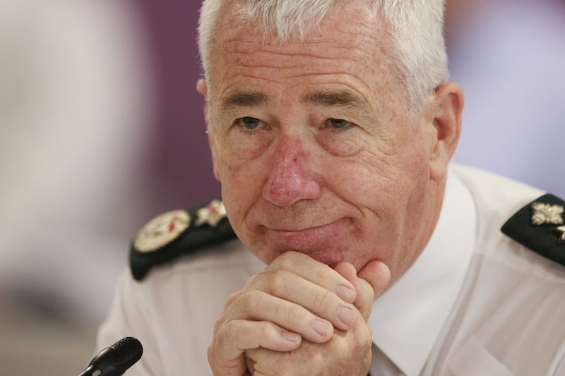 PSNI Chief Constable Jon Boutcher