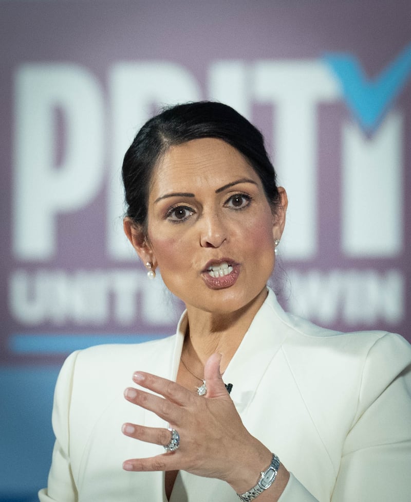 Shadow foreign secretary Dame Priti Patel asked whether the Government intended to go further on sanctions and mirror the US