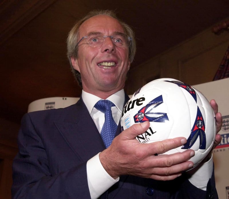 He also passed comment when Sven-Goran Eriksson was named England boss in 2001