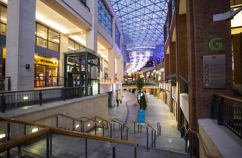 Victoria Square in Belfast city centre